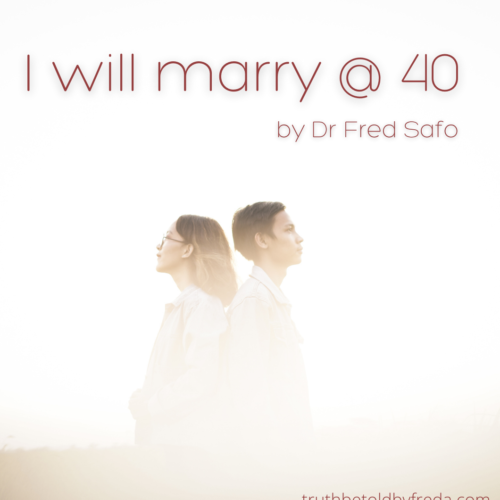 I WILL MARRY AT 40